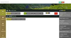 Desktop Screenshot of jthomasindia.com